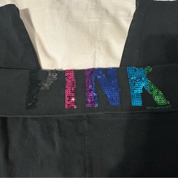 Y2K Vintage Victoria’s Secret Foldover Capri leggings - Picture 2 of 4